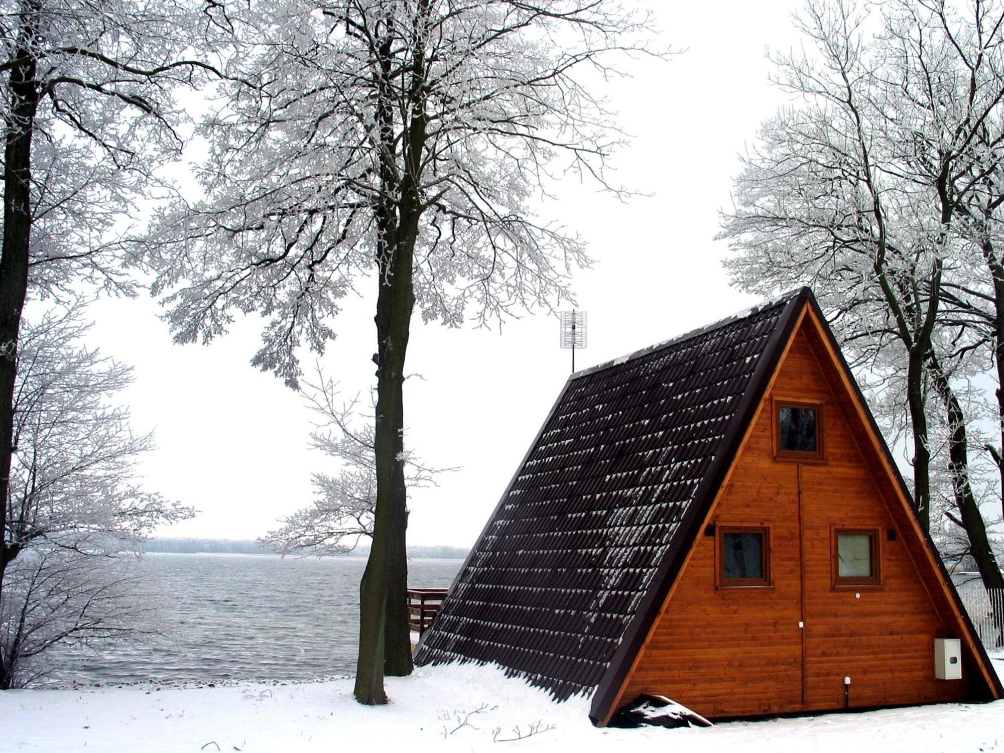 Domek Nad Jeziorem Drawsko Villa Czaplinek Exteriör bild